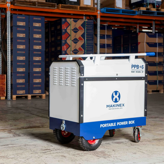 Makinex Portable Power Box - PPBM-9.6 kWh