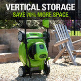 Greenworks 40V 19" Cordless Battery Push Mower w/ 4.0Ah USB Battery & Charger - 2524902