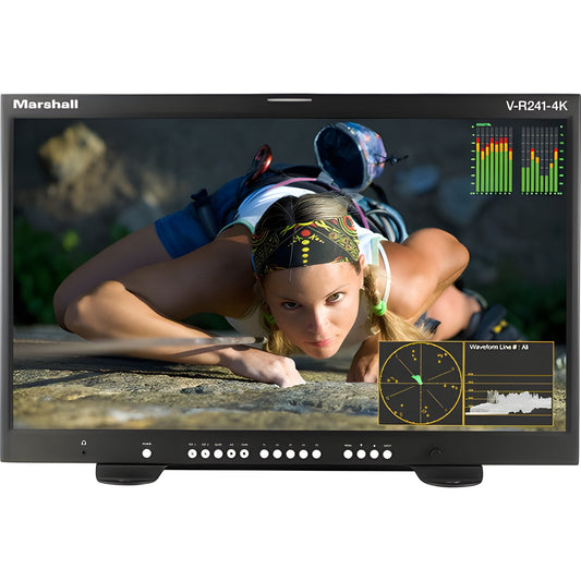 Marshall V-R241-4K 24" UHD 4K 3G-SDI HDR Monitor - VR2414K