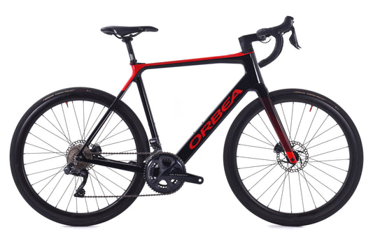 Orbea 2021 Orbea Gain M20i Large Shimano Ultegra Di2 Carbon Wheels Black/Red -  210000059273