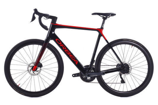 Orbea 2021 Orbea Gain M20i Large Shimano Ultegra Di2 Carbon Wheels Black/Red -  210000059273
