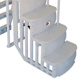 Main Access Above Ground Swimming Pool Step Ladder with Smart LED Light & Remote - 59344