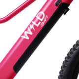 Bluejay WILD - Hot Pink Kids Electric Bike - WILDHPNK24