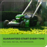 Greenworks 80V 21" Cordless Battery 4-in-1 Self-Propelled Lawn Mower w/ 4.0Ah Battery & Charger - 2550402