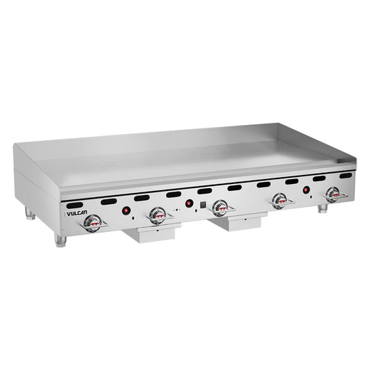 Vulcan MSA60 60" Liquid Propane Griddle with Snap Action Thermostatic Control - 27,000 BTU - MSA60 LP