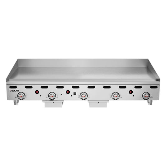 Vulcan MSA60 60" Liquid Propane Griddle with Snap Action Thermostatic Control - 27,000 BTU - MSA60 LP
