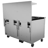 Vulcan 60SS-10B 60" Gas 10-Burner Range with 2 Standard Ovens - 358,000 BTU - 60SS-10BN