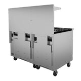 Vulcan 60SS-6B24G Endurance 60" Gas 6-Burner Range with 24" Griddle and 2 Standard Ovens 278,000 BTU - 60SS-6B24GN