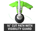 Greenworks 60V 16" Cordless Battery String Trimmer (Attachment Capable) & 8" Edger Attachment Combo Kit w/ 4.0 Ah Battery & Charger - 2135002-VK