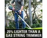 Greenworks 60V 16" Cordless Battery String Trimmer (Attachment Capable) &5 Pcs Attachments Combo Kit w/ 4.0 Ah Battery & Charger - 2135402-VK