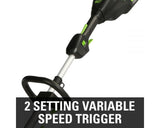Greenworks 60V 16" Cordless Battery String Trimmer (Attachment Capable) &5 Pcs Attachments Combo Kit w/ 4.0 Ah Battery & Charger - 2135402-VK