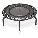 JumpSport 220 Fitness Rebounder Mini Trampoline & Handle Bar Accessory, Black - 250093