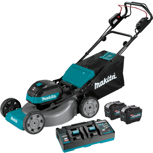 Makita 40V Max XGT Brushless 21 In. Self‑Propelled Commercial Lawn Mower Kit