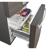 GE APPLIANCES GNE25JMKES GE® ENERGY STAR® 24.7 Cu. Ft. French-Door Refrigerator - GNE25JMKES-KT