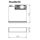 Dometic Dometic Compact wine cooler, panel ready door - DrawBar5S
