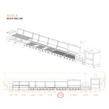 Bosca Block 1000 Built-In Gas Grill - BOSCAPARGAS1000