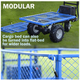 Landworks GUO010 48V Self-Propelled 500 lbs Capacity Electric Utility Wagon New