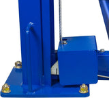 WEIZE 8500lbs 4 Post Car Lift with Caster Kits, Auto Car Storage Lift for Home Parking Garage - PLA-1030