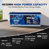 WEIZE 36V 105AH LiFePO4 Bluetooth Battery, 200A BMS, Deep Cycle – BAC-0125VWEI