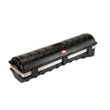 SKB Cases ATA Standard Hard Plastic Wheeled Golf Bag Travel Case, Black (2 Pack) - 112999