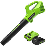 Greenworks 48V (2x24V) 21" Cordless Battery Self-Propelled Mower & Blower Combo Kit w/ (3) Batteries & Chargers -1341802-VK