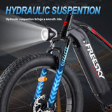 FREESKY Himalay X-5e 750 w Mountain Ebike 4 Fat Tire Electric Fat Tire Mountain eBike - FREES|MOUNT|BLACK|0760