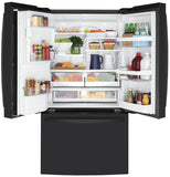 GE APPLIANCES GYE22GENDS GE® ENERGY STAR® 22.1 Cu. Ft. Counter-Depth French-Door Refrigerator - GYE22GENDS-KT