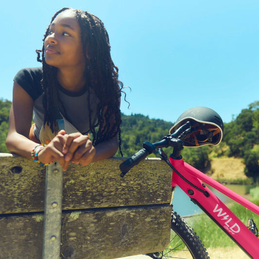 Bluejay WILD - Hot Pink Kids Electric Bike - WILDHPNK24
