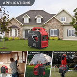 Powersmart Inverter Generator 1900/2500W Gas 4 Stroke Recoil Start New - PS5020W