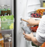 GE APPLIANCES GNE25JGKWW GE® ENERGY STAR® 24.7 Cu. Ft. French-Door Refrigerator - GNE25JGKWW-KT