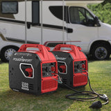 Powersmart Inverter Generator 1900/2500W Gas 4 Stroke Recoil Start New - PS5020W
