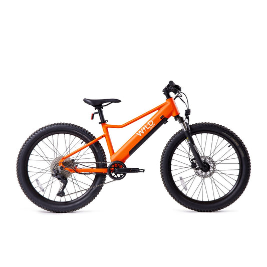Bluejay WILD - Electric Orange Kids Electric Bike - WILDORG24