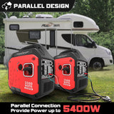 Powersmart Inverter Generator 2700/3500W Gas 4 Stroke Recoil Start New - PS5035