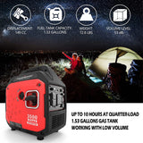 Powersmart Inverter Generator 2700/3500W Gas 4 Stroke Recoil Start New - PS5035