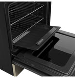 GE APPLIANCES GGS600AVES GE(R) 30" Slide-In Front-Control Convection Gas Range with No Preheat Air Fry and EasyWash(TM) Oven Tray - GGS600AVES-KT