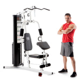 Marcy Dual-Functioning Upper Lower Body Fitness Workout 150-Pound Stack Home Gym - 84824