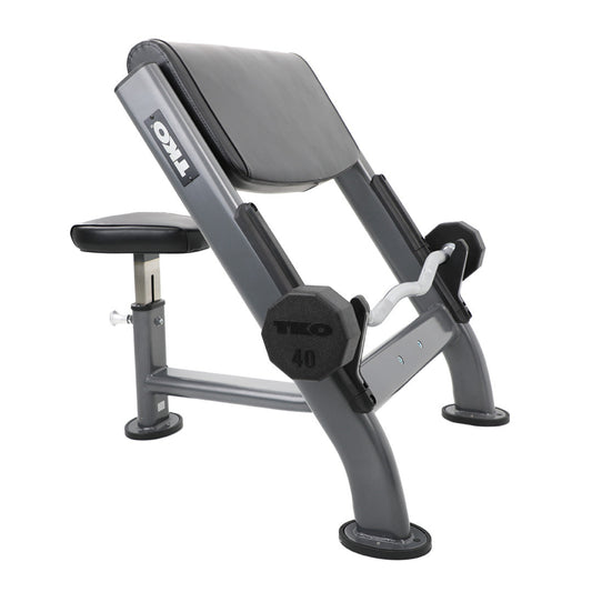 TKO Strength Preacher Curl Bench - 867PB-B