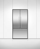 FISHER & PAYKEL RF201ADX5N Freestanding French Door Refrigerator Freezer, 36", 20.1 cu ft - RF201ADX5N-KT