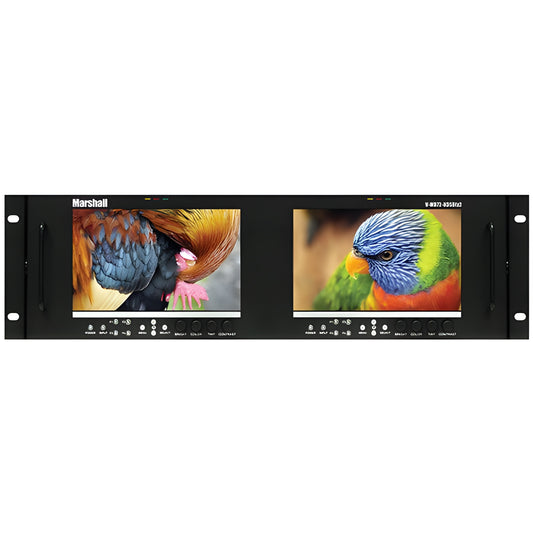 Marshall V-MD72-HDSDIX2 Pre Loaded Monitor with 2 MD-HDSDIx2 Modules - VMD72HDSDIX2