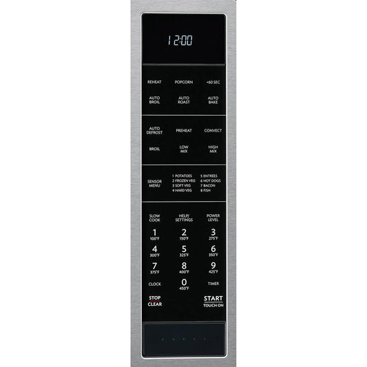 SHARP 1.5 cu. ft. 900W Sharp Stainless Steel Carousel Convection + Microwave Oven - SMC1585BS-KT