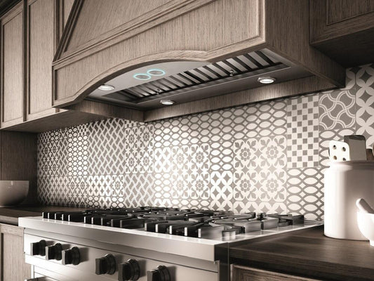 Elica - AREZZO - Elica Pro - 28 1/2" W x 22" D x 12" H, 600 CFM, Stainless - Insert Hoods - EAR628S4