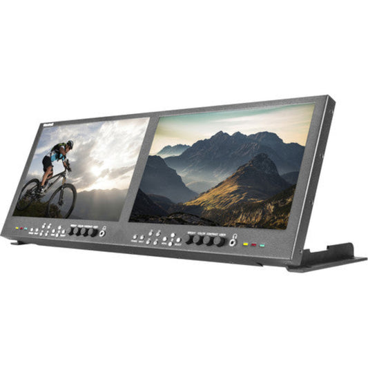 Marshall V-MD1012 Dual modular 10.0" LCD Rack Monitor - VMD1012