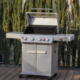 Monument Mesa415BZ 4-Burner Propane Grill w/ Side Burner & Cover – B0CWL8YL4V