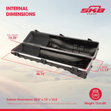 SKB Cases ATA Deluxe Standard Hard Plastic Storage Wheeled Golf Bag Travel Case  - 93190