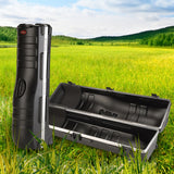 SKB Cases Deluxe ATA Hard Plastic Storage Wheeled Cart Golf Bag Travel Case - 93193