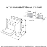 HOTPOINT 30" Free-Standing Electric Range - RBS160DMWW-KT