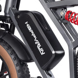 Happyrun Tank 750W Electric Bike Fat Tire Dirt All Terrain - G60