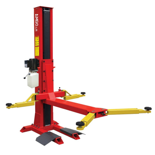 AMGO SL-7 7,000 lbs Single Post Lift  - SL-7