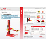 iDeal AMGO SML-7 7,000 lbs Single Post Lift - SML-7