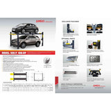 AMGO 408-P-DX (Combo) 8,000 lbs 4 Post Parking Lift - 408-P-DX